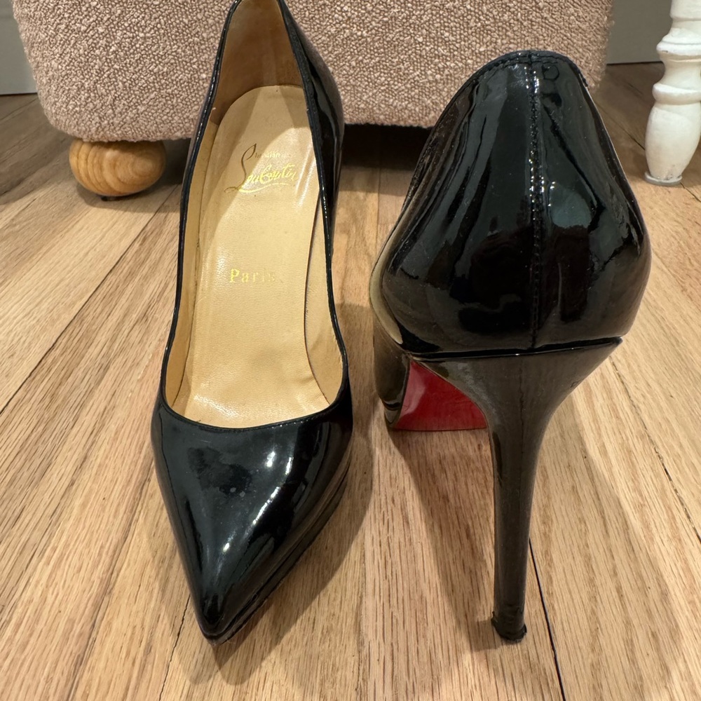 Christian Louboutin Pigalle Heel Pumps Patent Leather (Size 37)